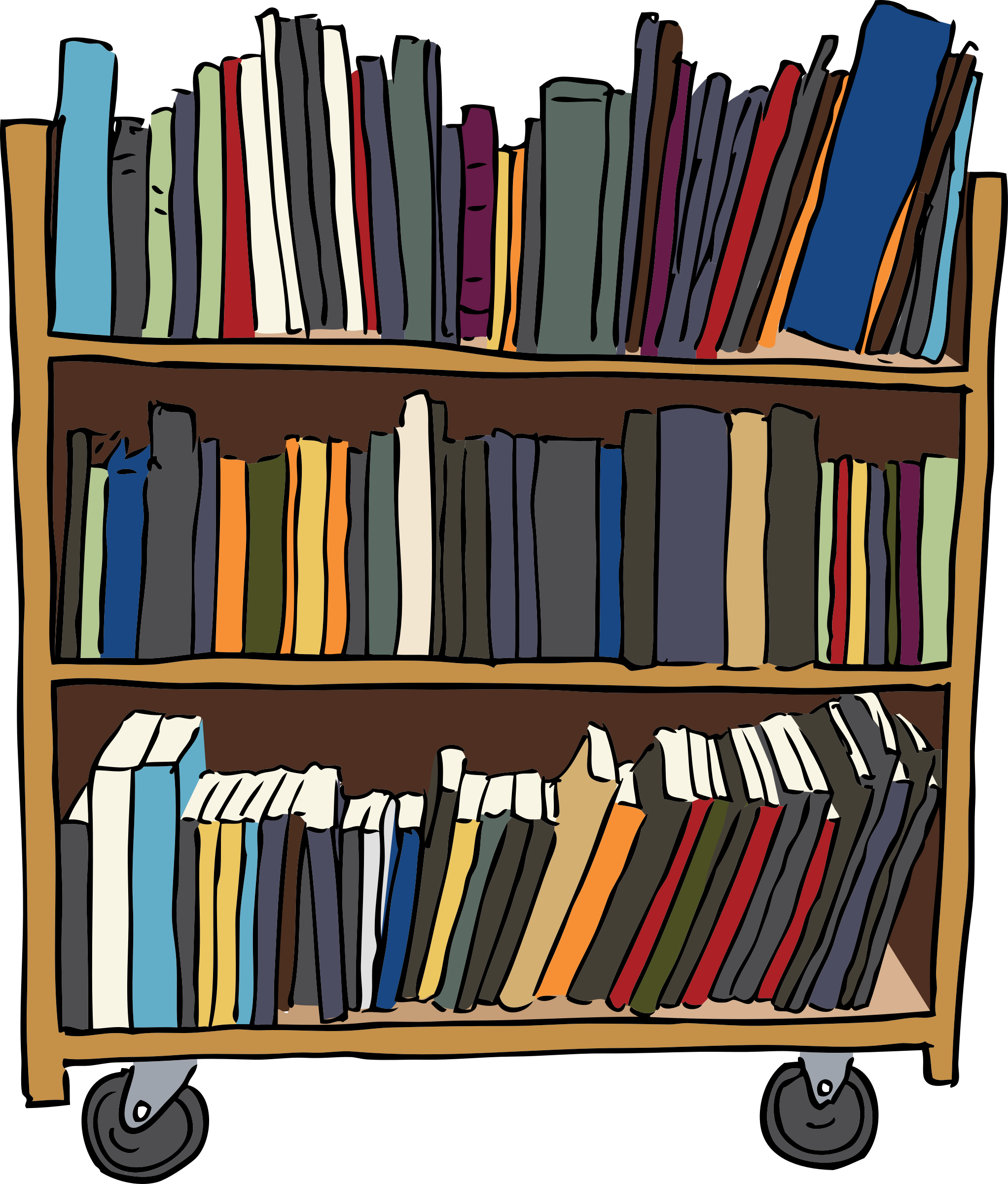 SteveLambert-Library-Book-Cart | Melrose Public Library